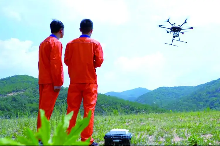 千山无人机倾斜摄影巡检拍摄